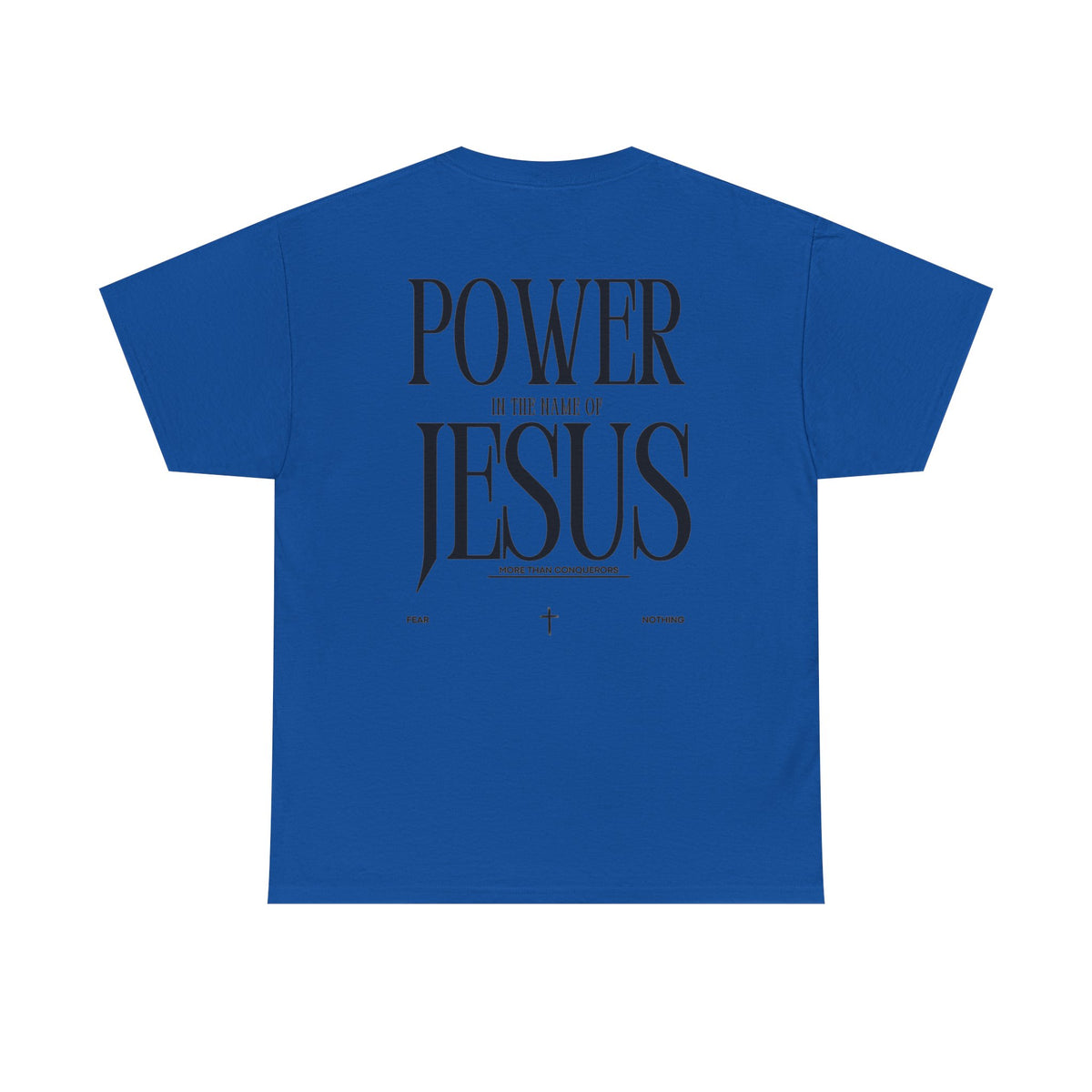 Christian Tee — "Power in the Name of Jesus" Graphic T‑Shirt