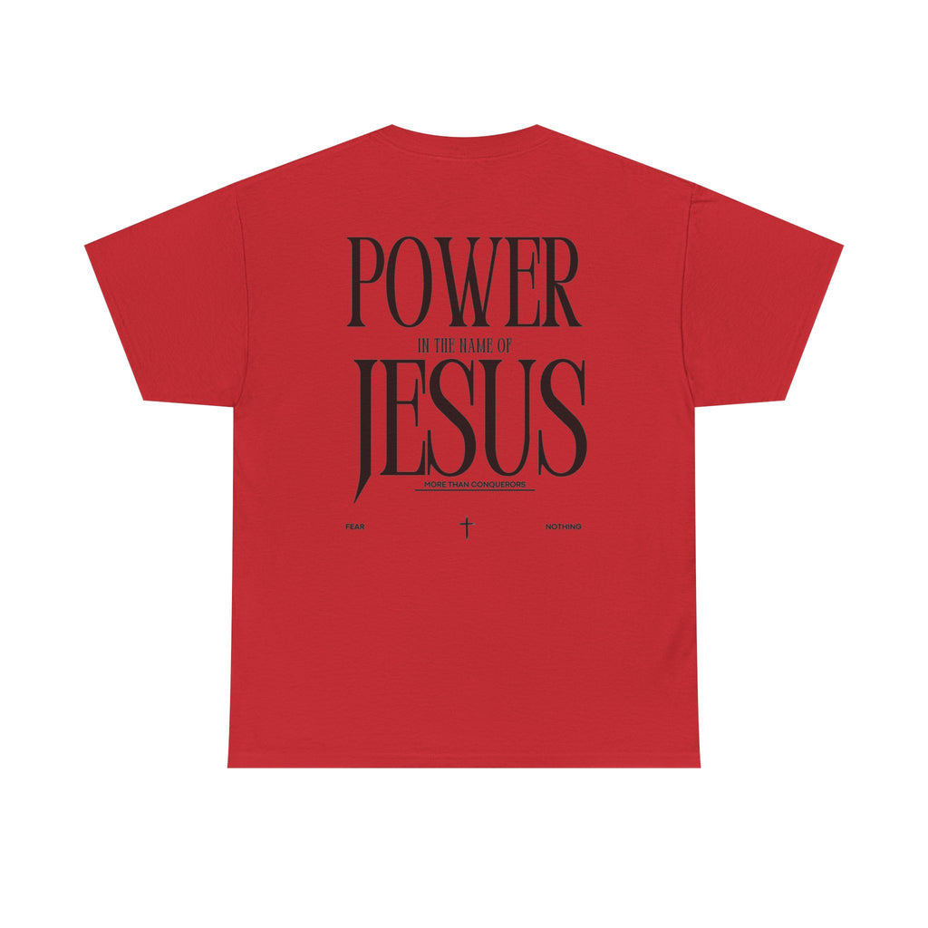 Christian Tee — "Power in the Name of Jesus" Graphic T‑Shirt