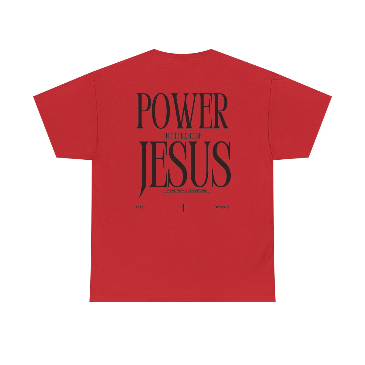 Christian Tee — "Power in the Name of Jesus" Graphic T‑Shirt