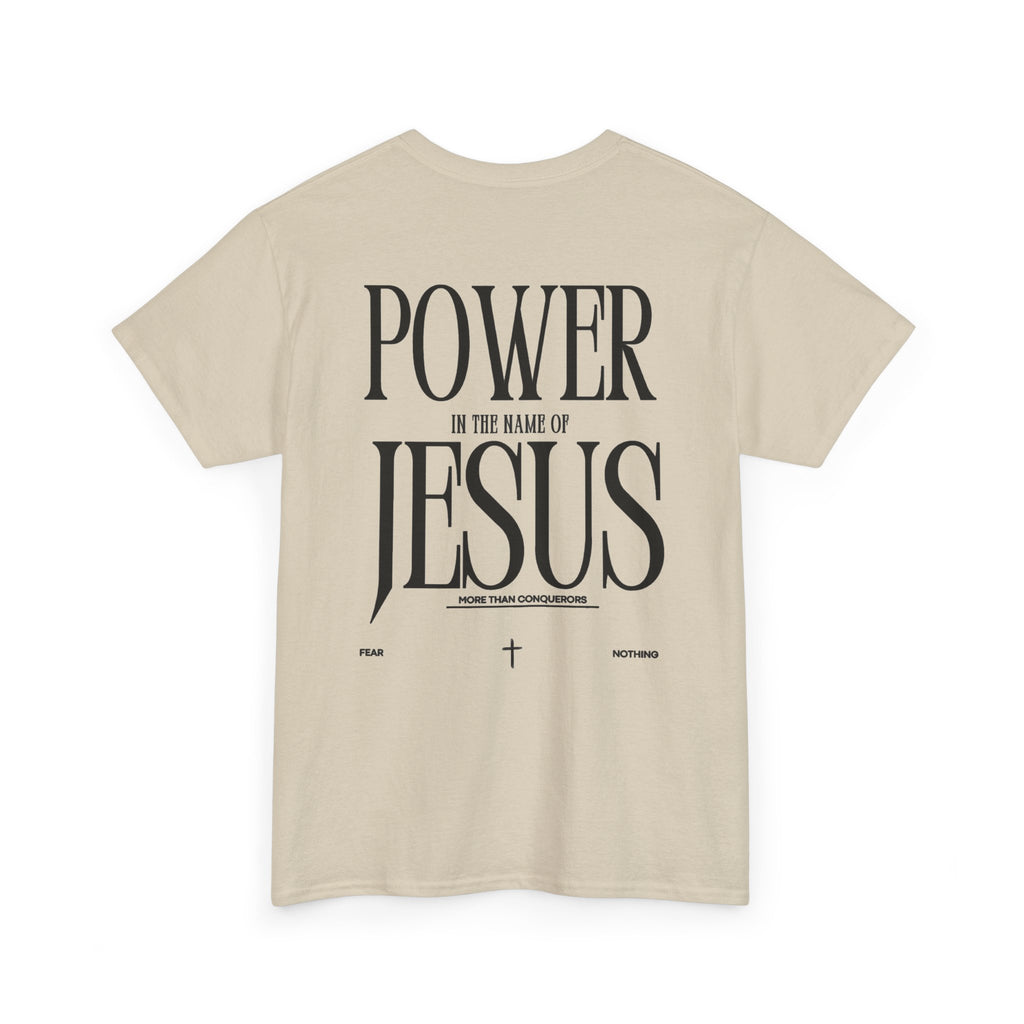 Christian Tee — "Power in the Name of Jesus" Graphic T‑Shirt