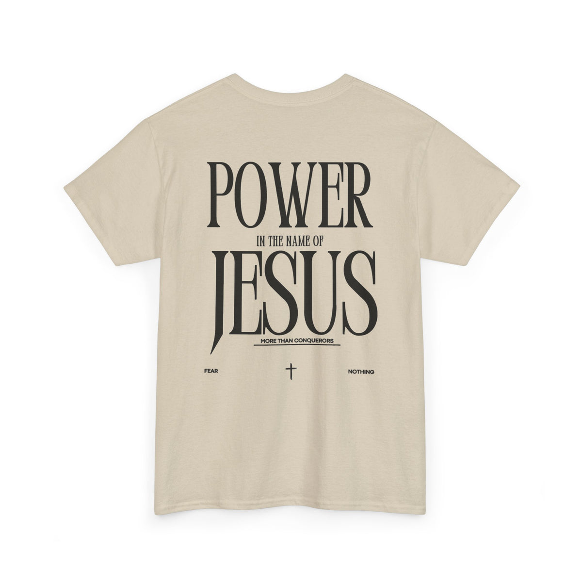 Christian Tee — "Power in the Name of Jesus" Graphic T‑Shirt