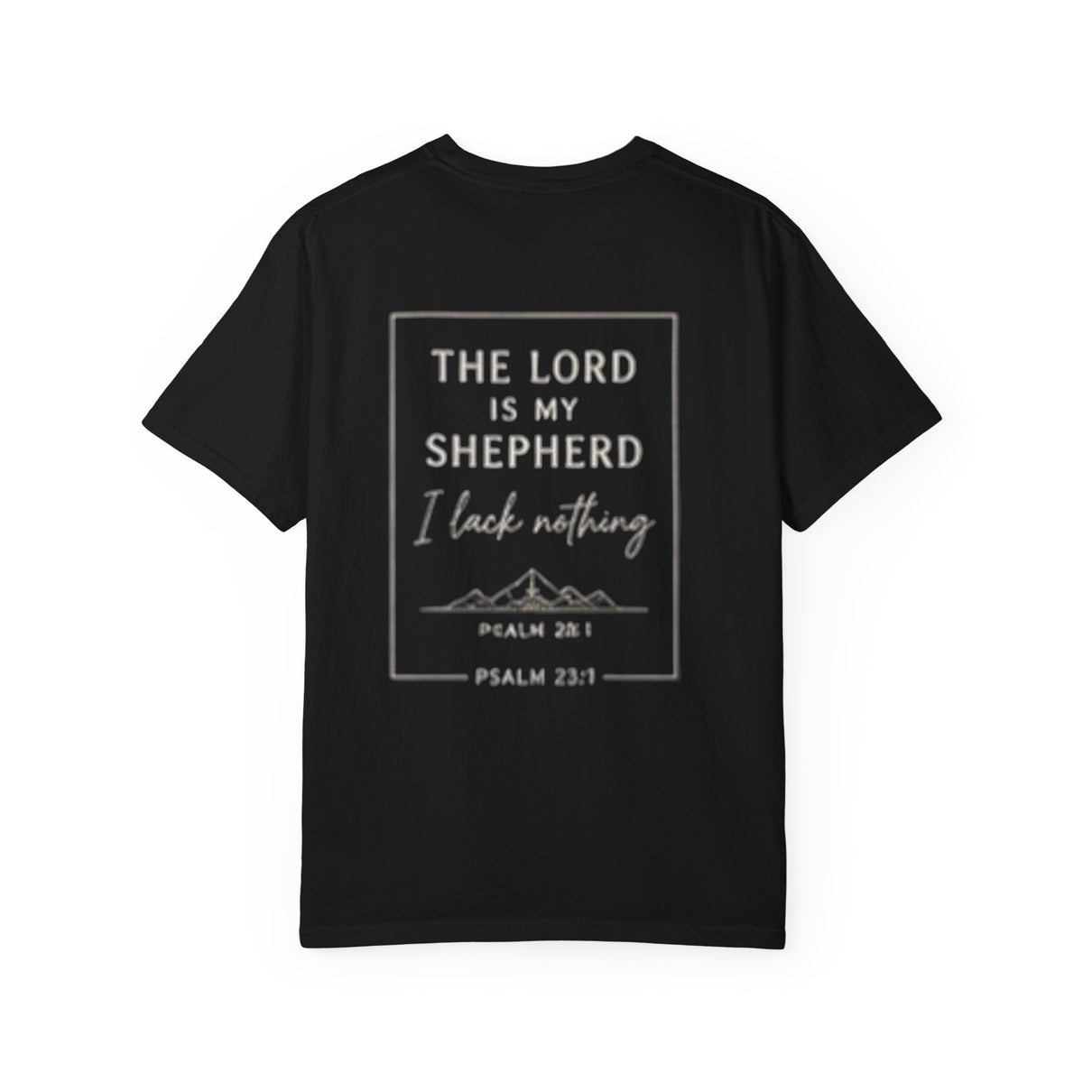 Psalm 23 'The Lord Is My Shepherd' T-Shirt