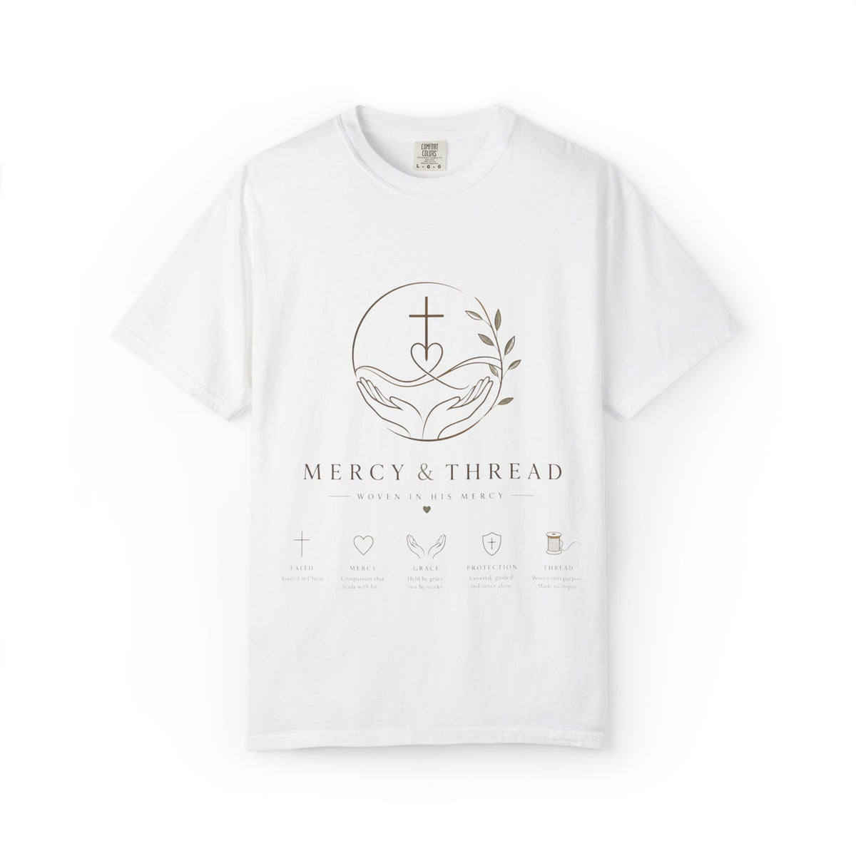 Faith Over Fear unisex Garment-Dyed T-Shirt