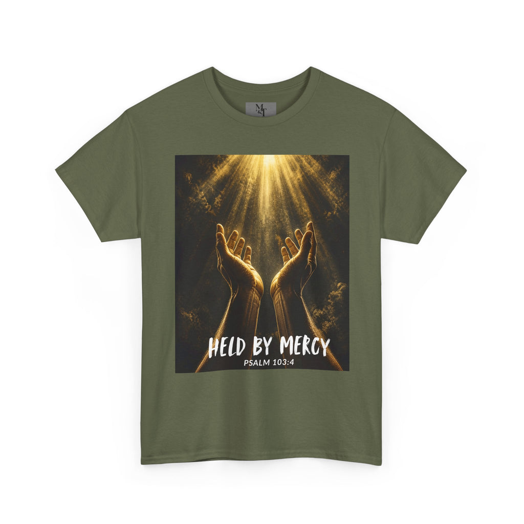 Held by Mercy — Unisex Heavy Cotton Tee