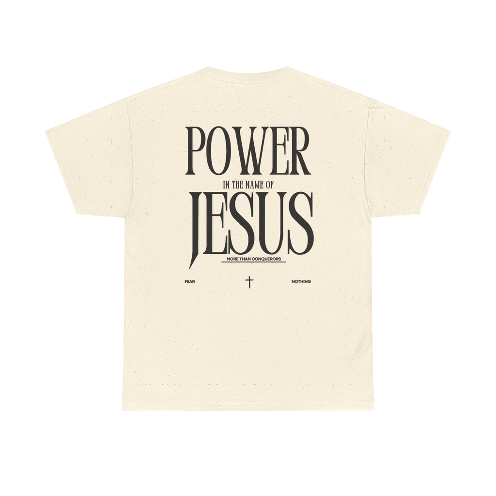 Christian Tee — "Power in the Name of Jesus" Graphic T‑Shirt
