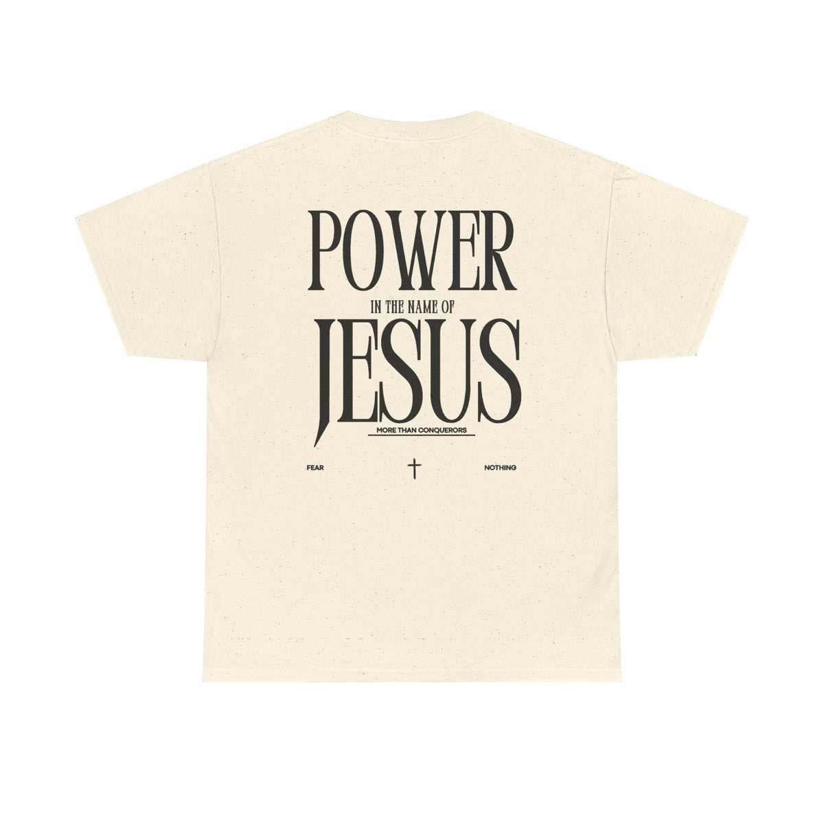 Christian Tee — "Power in the Name of Jesus" Graphic T‑Shirt