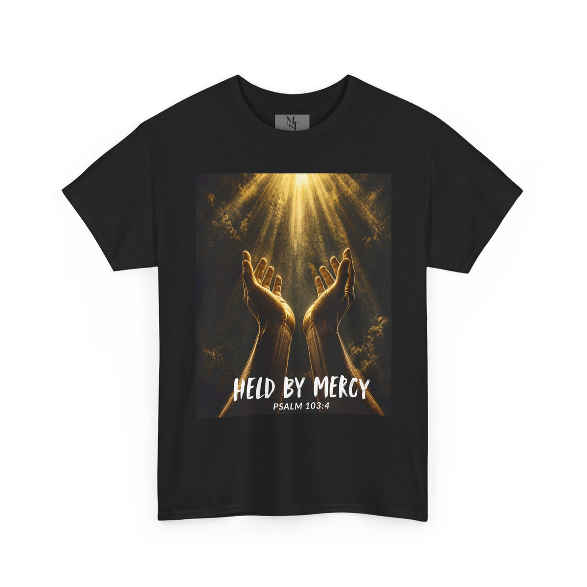 Held by Mercy — Unisex Heavy Cotton Tee