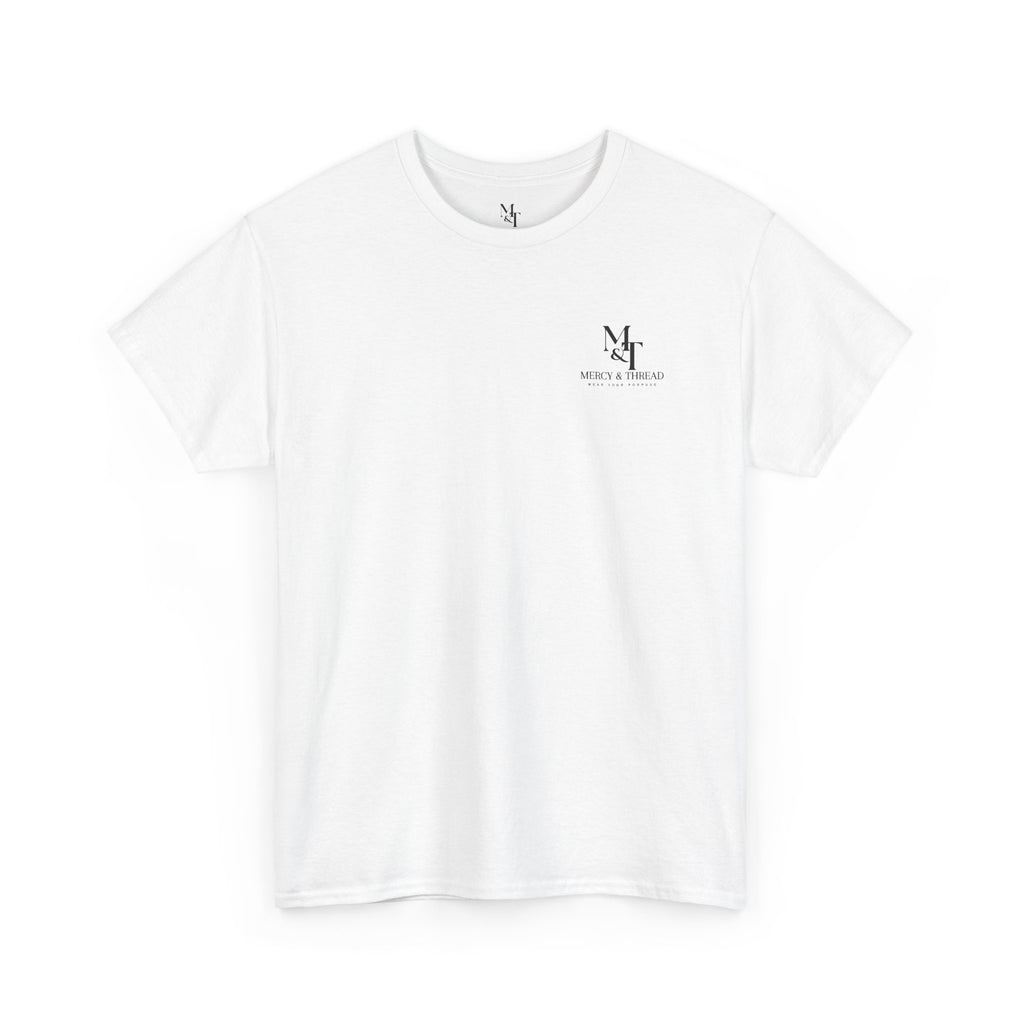 Christian Wave T-Shirt — "Even the Wind and Waves Obey Him" (Mark 4:41)