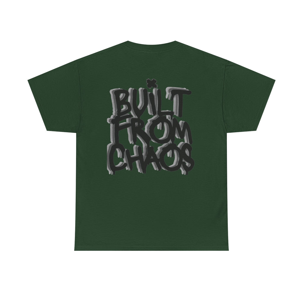 Built From Chaos Graphic Tee — Streetwear Typography T-Shirt
