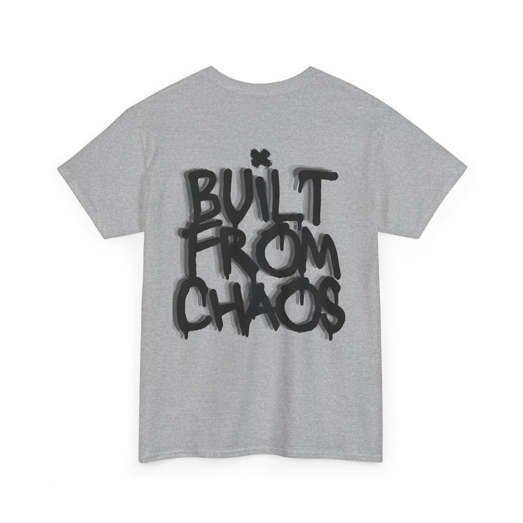 Built From Chaos Graphic Tee — Streetwear Typography T-Shirt