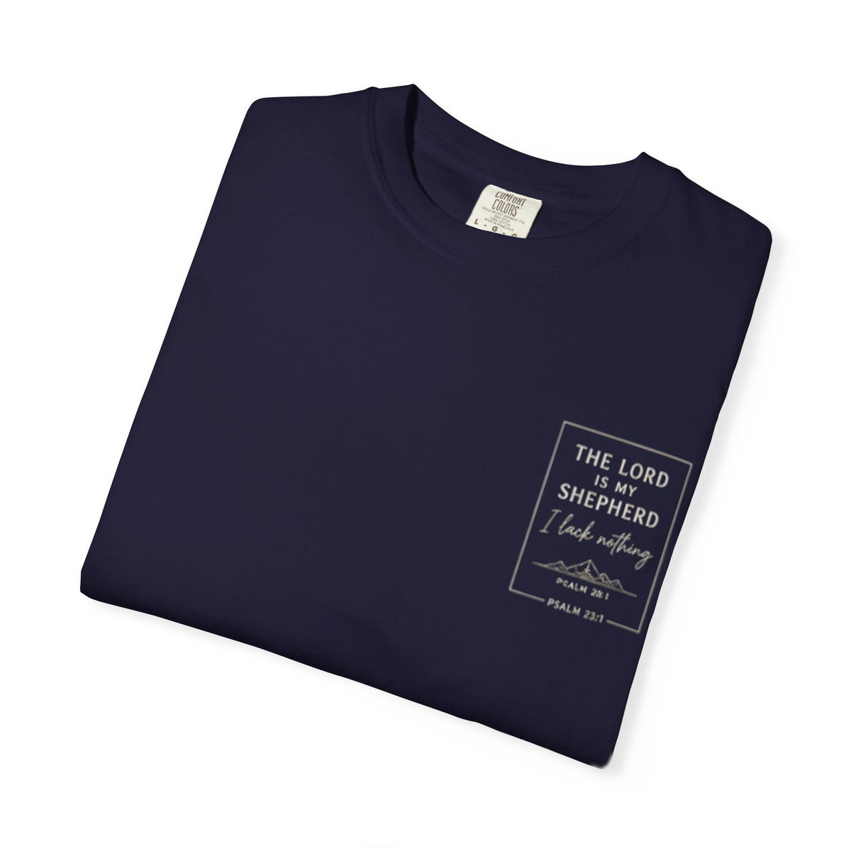 Psalm 23 'The Lord Is My Shepherd' T-Shirt