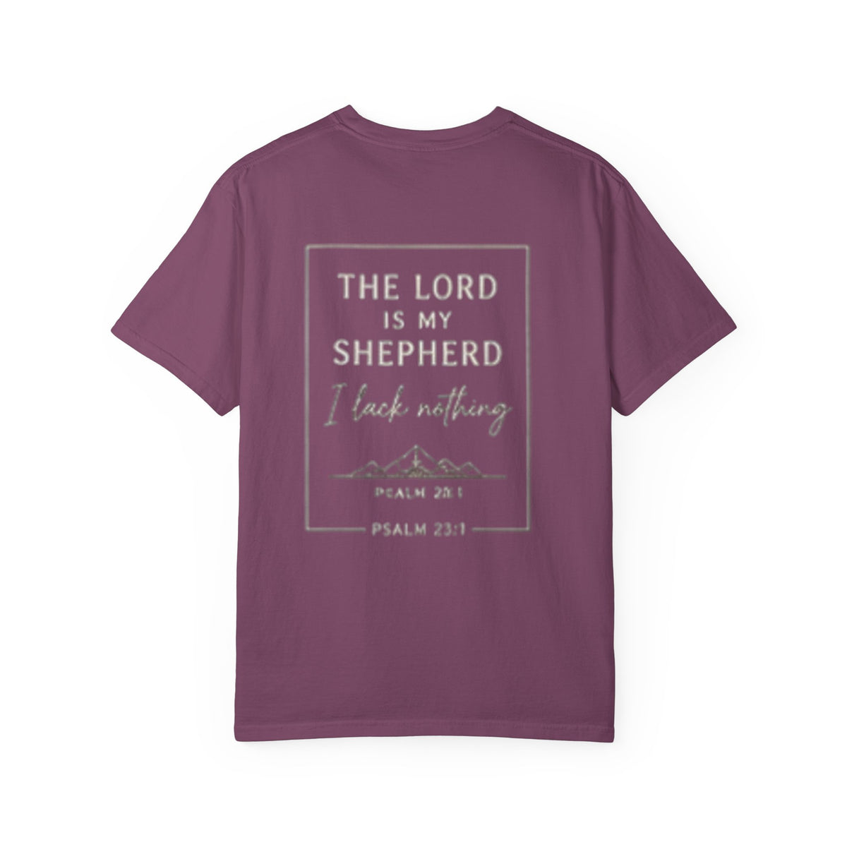 Psalm 23 'The Lord Is My Shepherd' T-Shirt