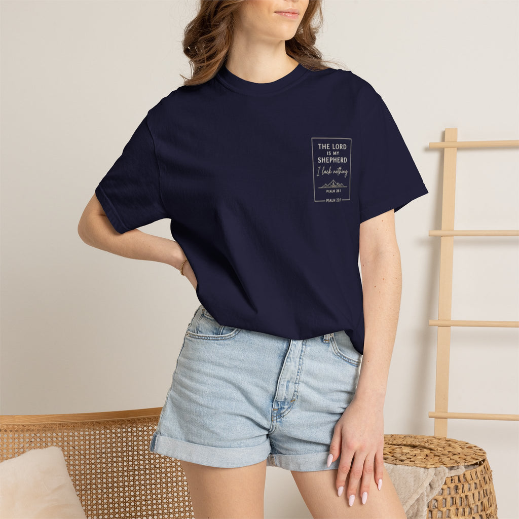 Psalm 23 'The Lord Is My Shepherd' T-Shirt