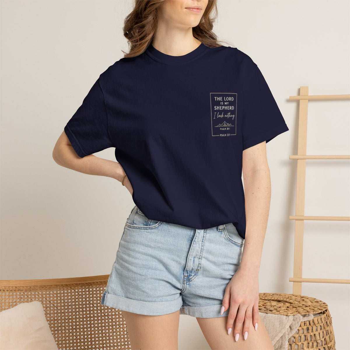 Psalm 23 'The Lord Is My Shepherd' T-Shirt