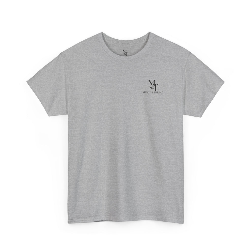 Christian Wave T-Shirt — "Even the Wind and Waves Obey Him" (Mark 4:41)