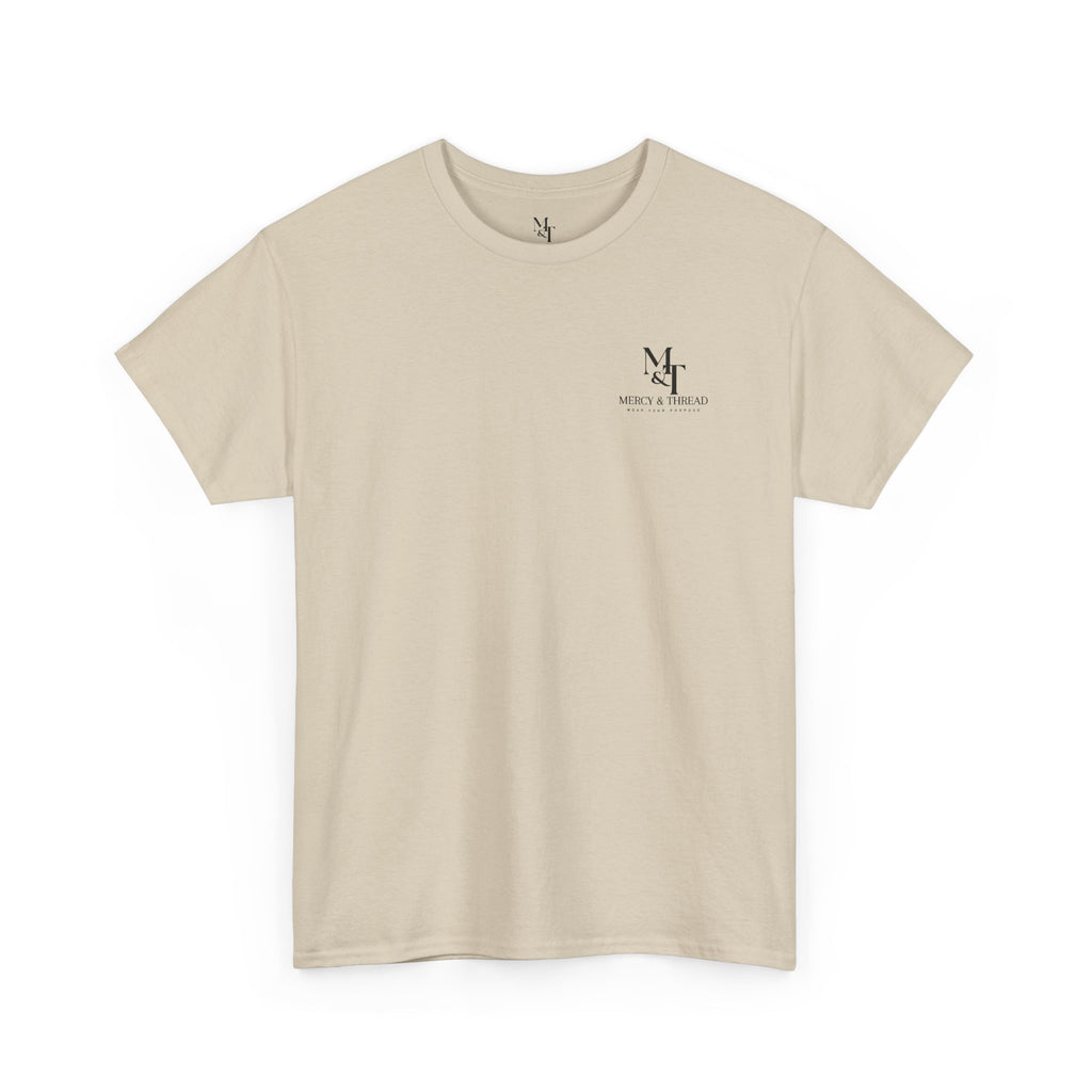 Christian Wave T-Shirt — "Even the Wind and Waves Obey Him" (Mark 4:41)