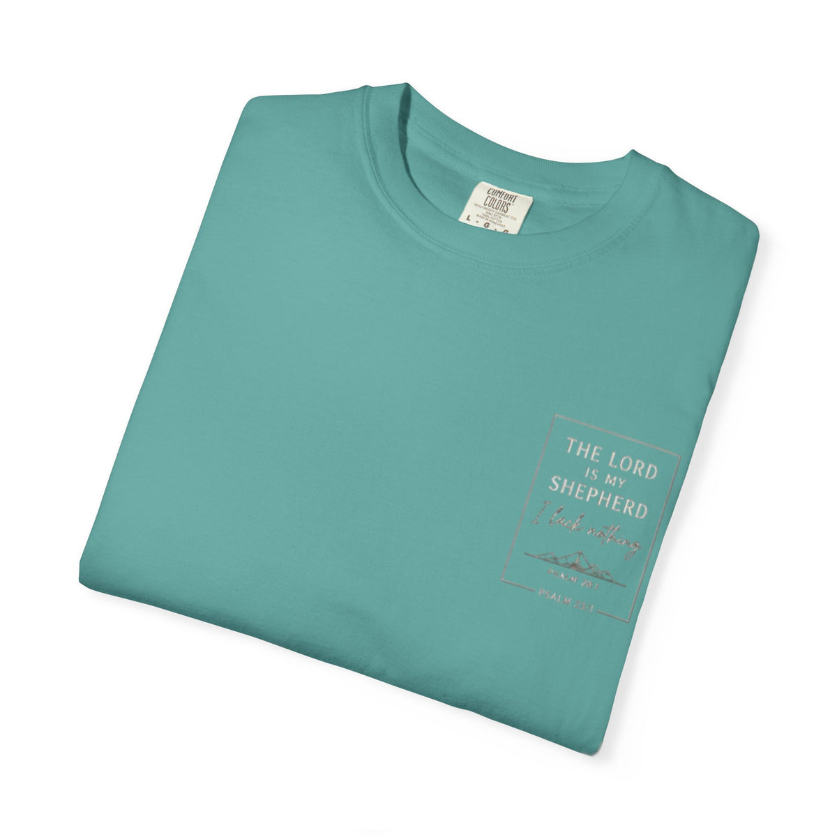 Psalm 23 'The Lord Is My Shepherd' T-Shirt