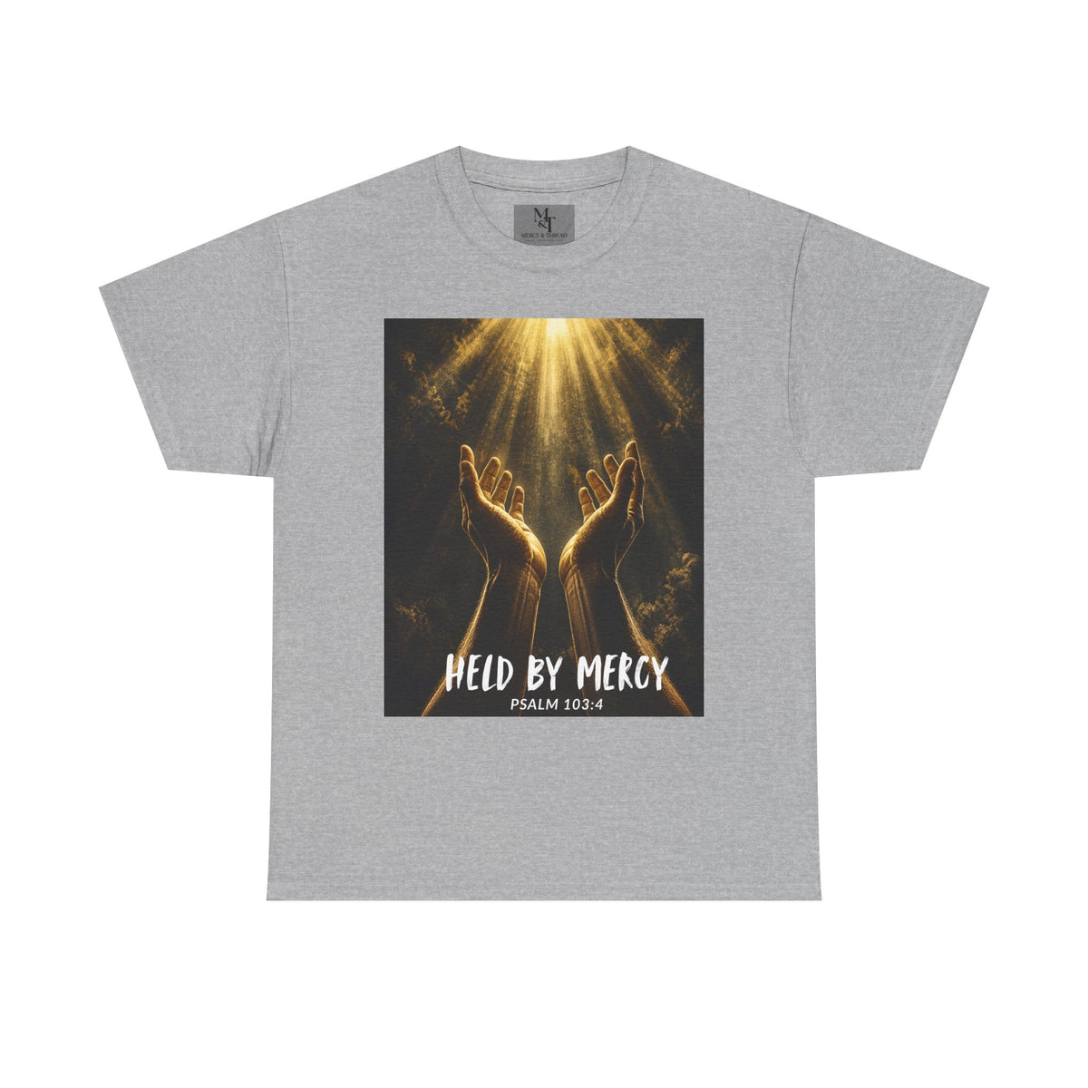 Held by Mercy — Unisex Heavy Cotton Tee