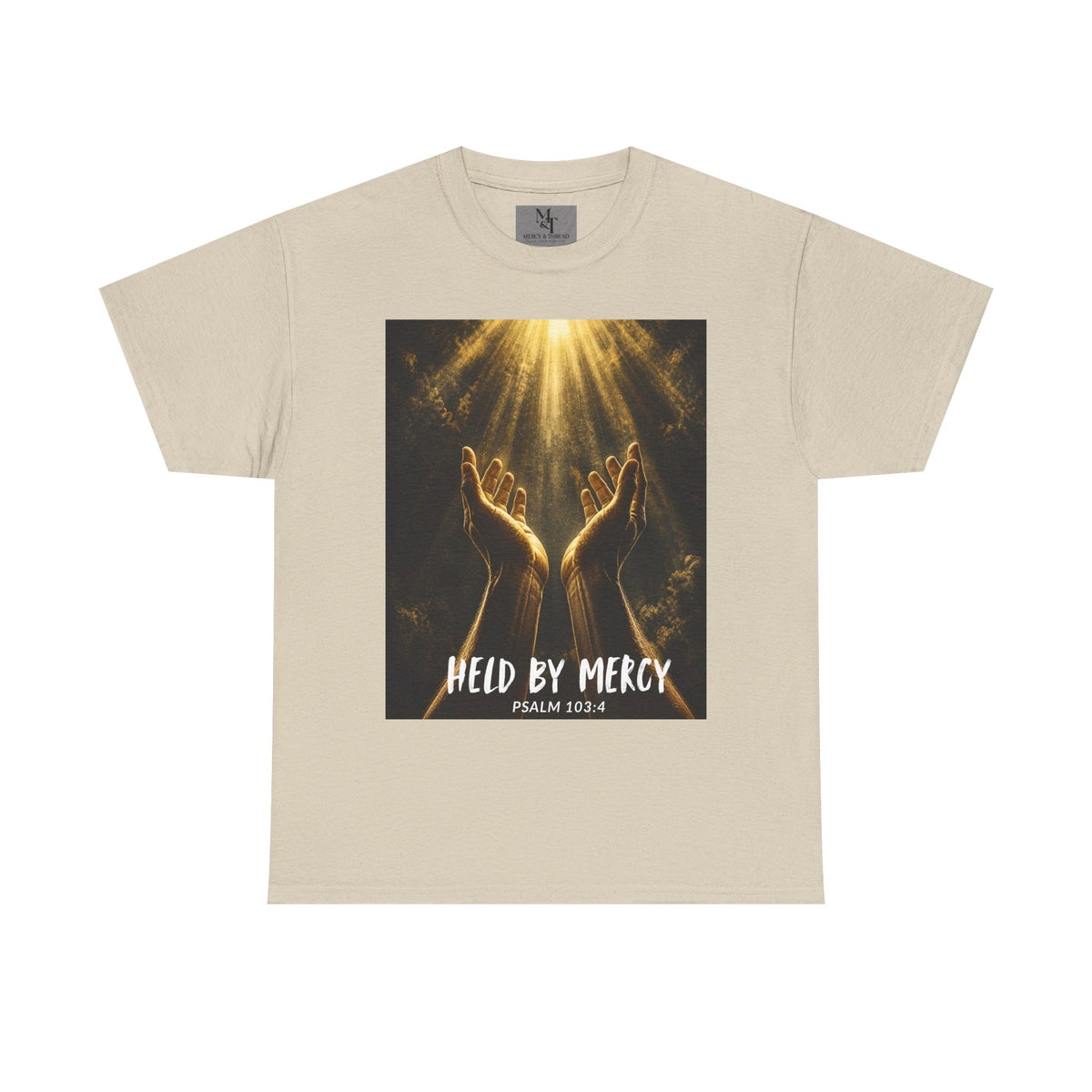 Held by Mercy — Unisex Heavy Cotton Tee