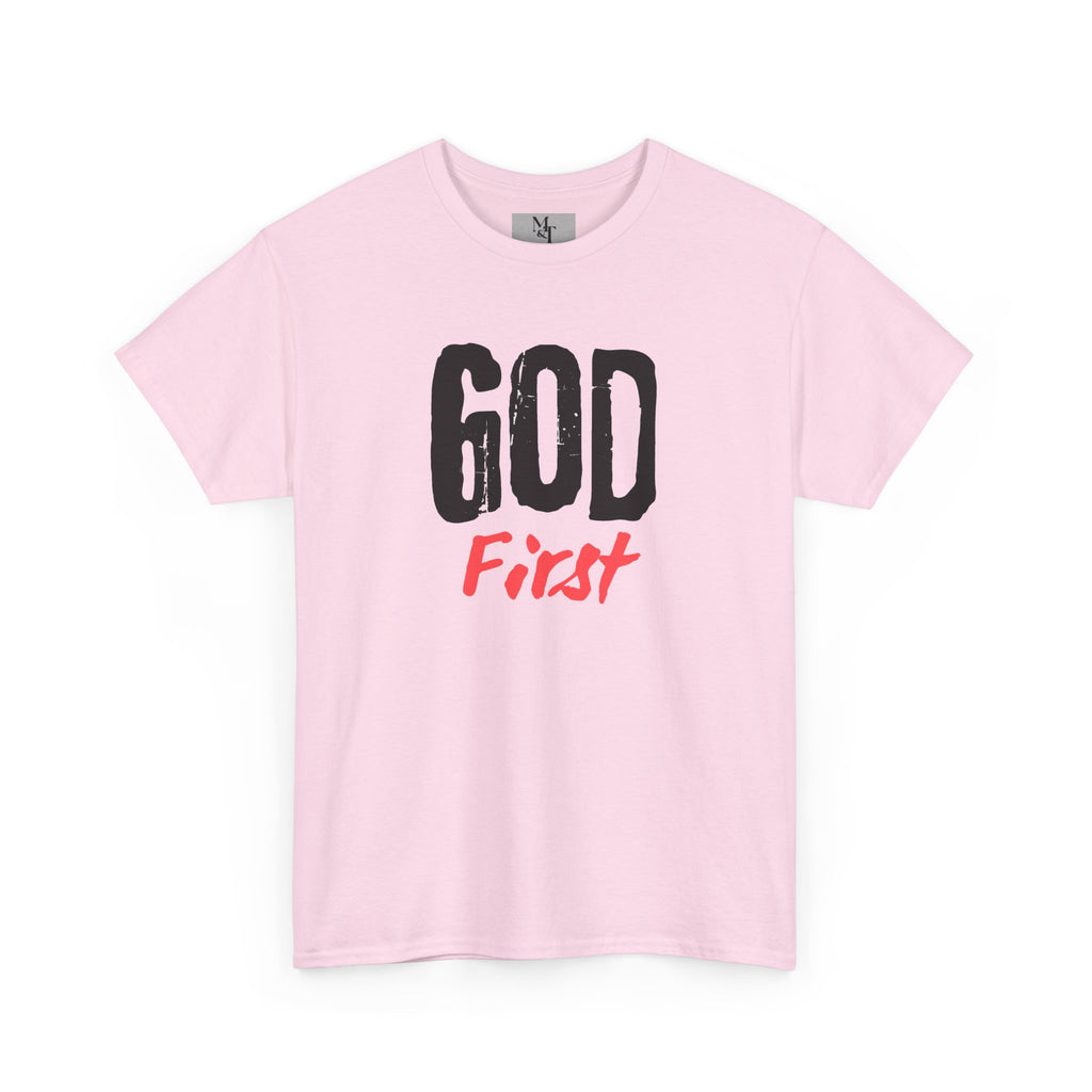 God First T-Shirt — Faith-Inspired Graphic Tee