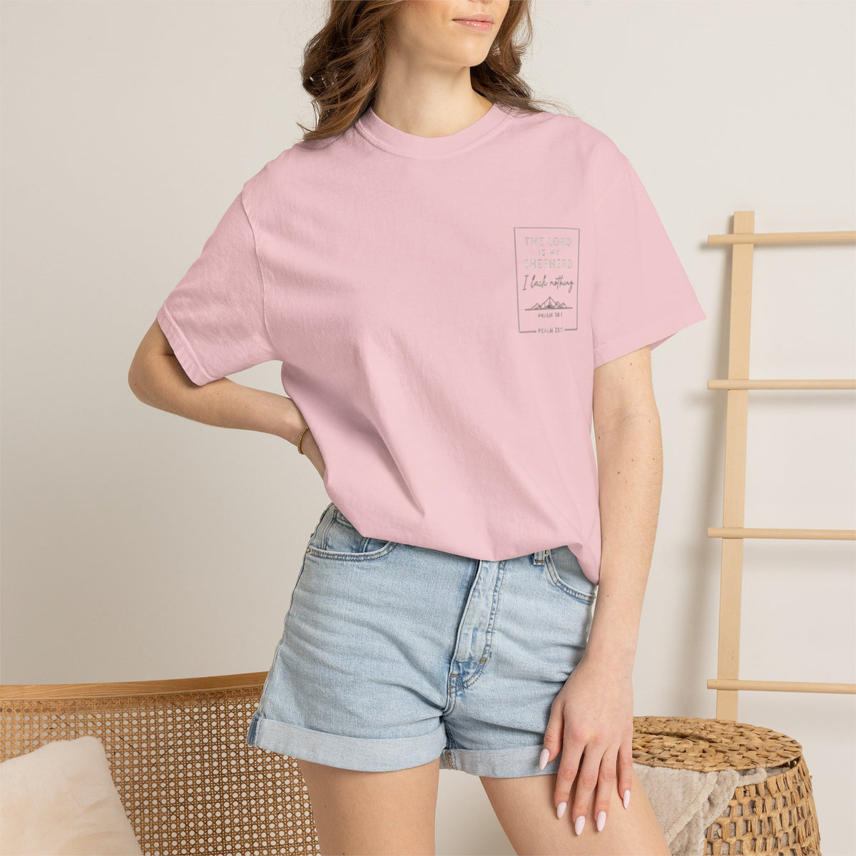 Psalm 23 'The Lord Is My Shepherd' T-Shirt